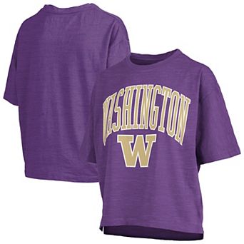 Women's Pressbox Purple Washington Huskies Nelson T-Shirt