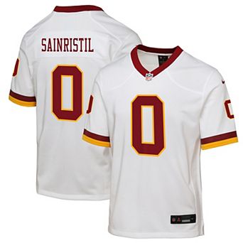 Youth Nike Mike Sainristil White Washington Commanders Alternate 2 Game Jersey