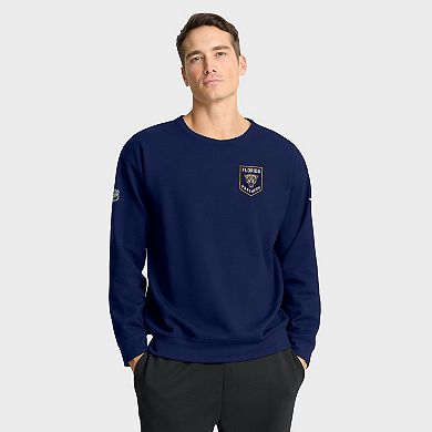 Men's Fanatics Athletic Navy Florida Panthers 2026 NHL Winter Classic Authentic Pro Sweatshirt