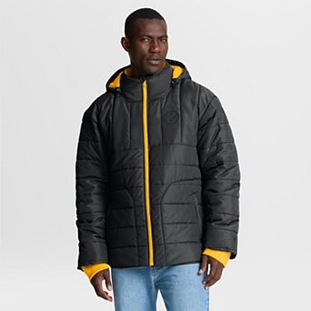 Men's Fanatics Black Pittsburgh Steelers Full-Zip Hooded Jacket