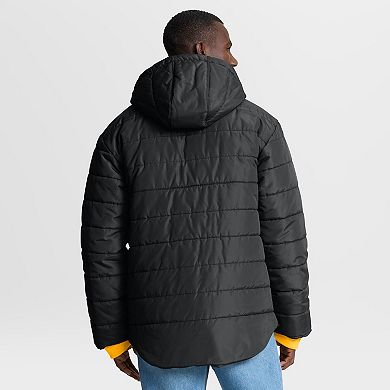 Men's Fanatics Black Pittsburgh Steelers Full-Zip Hooded Jacket