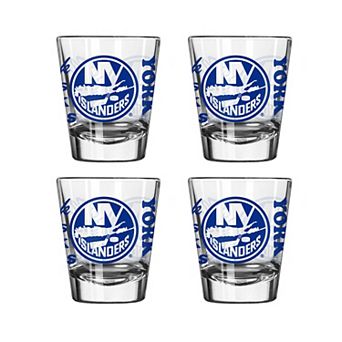 New York Islanders 4-Pack 2oz. Shot Glass Set
