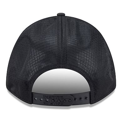 Men's New Era Black Houston Texans 2025 Inspire Change 9FORTY M-Crown Adjustable Hat