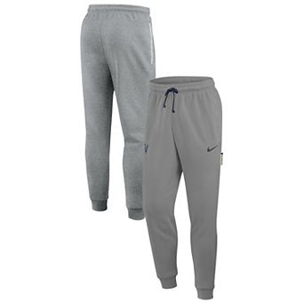 Men's Nike Heather Gray Villanova Wildcats Basketball Practice Dri-FIT Taper Sweatpants