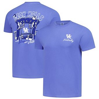 Men's Royal Kentucky Wildcats Deck the Halls Comfort Colors T-Shirt