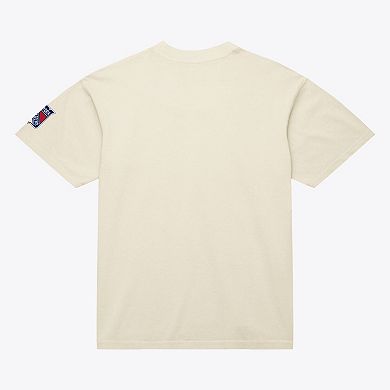 Unisex Mitchell & Ness Cream New York Rangers Arched Team T-Shirt