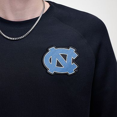Men's Nike Black North Carolina Tar Heels Tech Fleece Raglan Sweatshirt