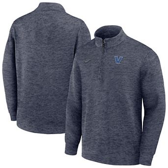 Men's Nike Navy Villanova Wildcats Coaches Dri-FIT Half-Zip Pullover