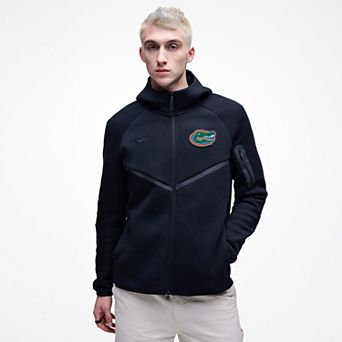 Men's Nike Black Florida Gators Tech Fleece Full-Zip Windrunner Hoodie