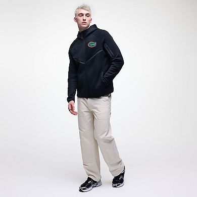 Men's Nike Black Florida Gators Tech Fleece Full-Zip Windrunner Hoodie