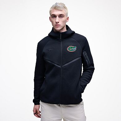 Men's Nike Black Florida Gators Tech Fleece Full-Zip Windrunner Hoodie