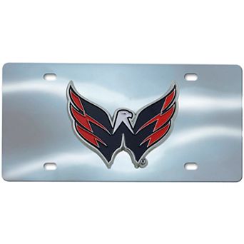 Logo Brands Washington Capitals Diecast License Plate