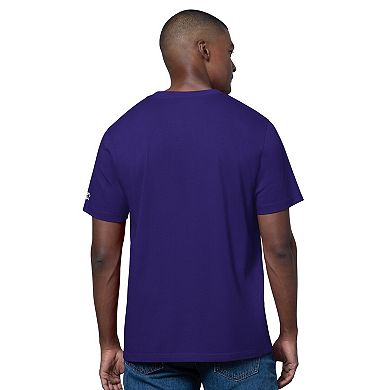 Men's Starter Purple/Heather Gray Colorado Rockies Two-Pack T-Shirt Set