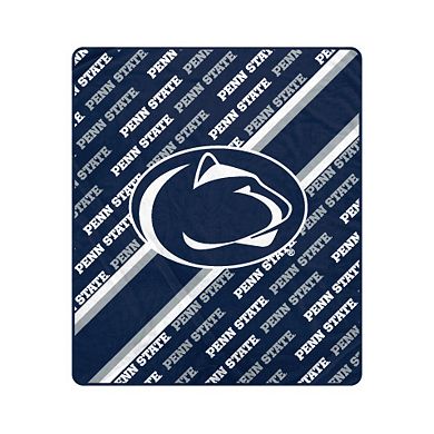 Pegasus Penn State Nittany Lions 60" x 70" Diagonal Lined Wordmark Ultra Soft Blanket