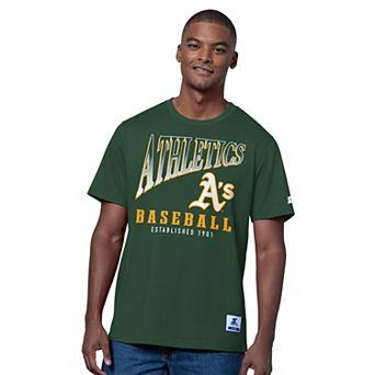 Men's Starter Green/Gray Athletics Two-Pack T-Shirt Set