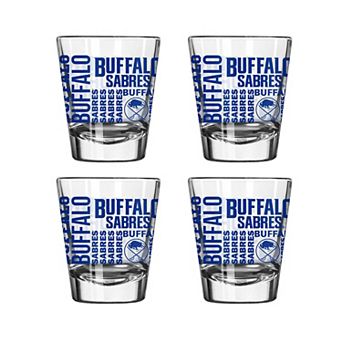Buffalo Sabres 4-Pack 2oz. Shot Glass Set