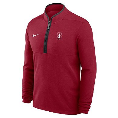 Men's Nike Cardinal Stanford Cardinal Courtside Victory Dri-FIT Half-Zip Pullover