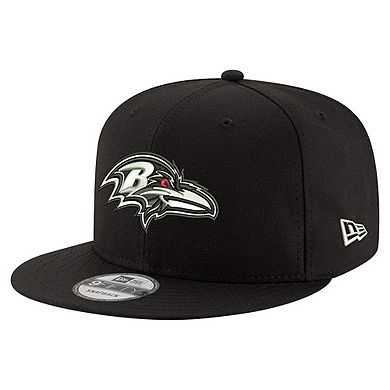 Men's New Era Black Baltimore Ravens 30th Anniversary 9FIFTY Snapback Hat