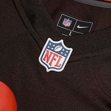 Men's Nike Quinshon Judkins Brown Cleveland Browns Alpha Dawg Game Jersey
