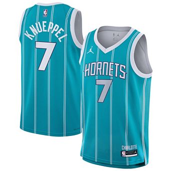 Youth Nike Kon Knueppel Teal Charlotte Hornets Swingman Jersey - Icon Edition