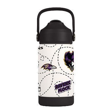 Logo Brands Baltimore Ravens 12oz. Mascot Bottle