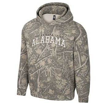 Men's Uscape Apparel Camo Alabama Crimson Tide Back Bay Fleece Hoodie