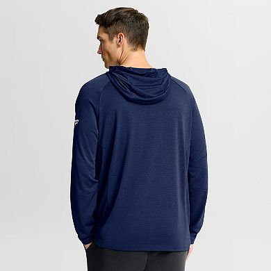 Men's Fanatics Navy Florida Panthers Authentic Pro Rink Raglan Hoodie