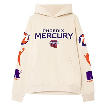 Unisex round21 Cream Phoenix Mercury Drop Shoulder Boxy Hoodie