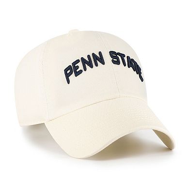 Men's '47 Sand Penn State Nittany Lions Vault Clean Up Adjustable Hat