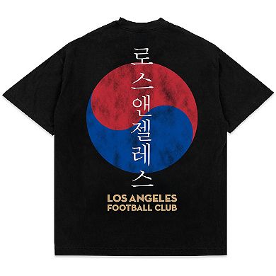 Men's Sworn to Us Son Heung-Min Black LAFC Circle T-Shirt