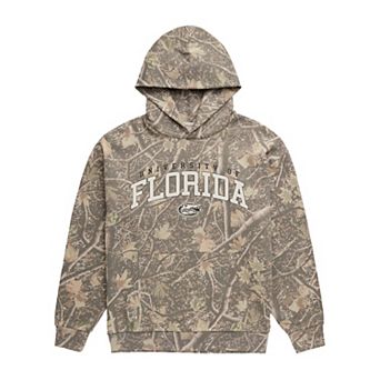 Men's Uscape Apparel Camo Florida Gators Back Bay Fleece Hoodie