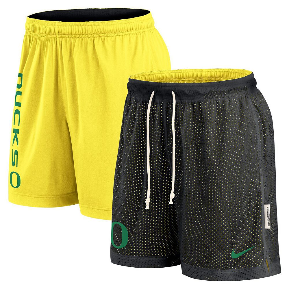 Men's Nike Black/Yellow Oregon Ducks Courtside Standard Issue Dri