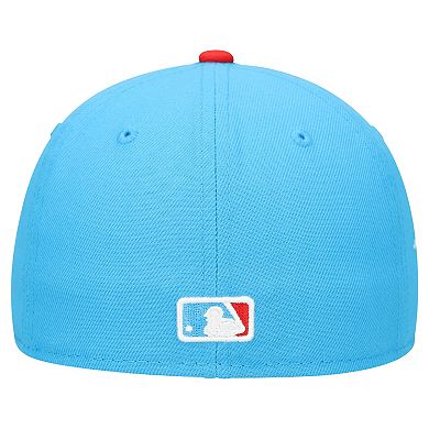 Youth New Era Blue Miami Marlins 2021 City Connect 59FIFTY Fitted Hat