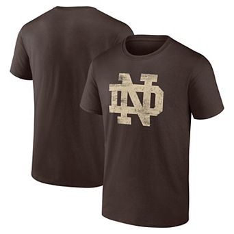 Men's Fanatics Brown Notre Dame Fighting Irish Express T-Shirt