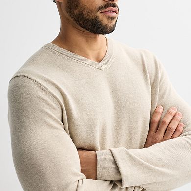 Men's Sonoma Goods For Life® Jersey V-Neck Sweater