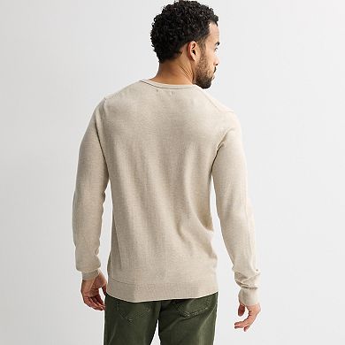 Men's Sonoma Goods For Life® Jersey V-Neck Sweater