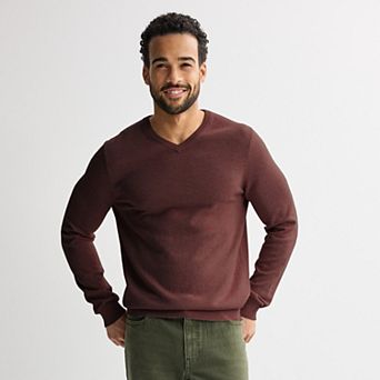 Men's Sonoma Goods For Life® Jersey V-Neck Sweater