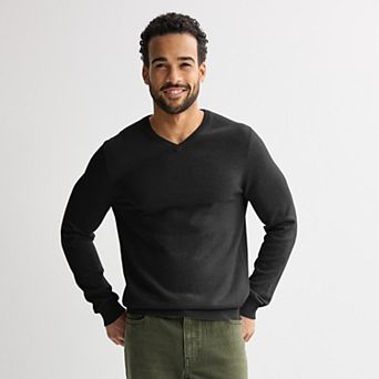 Men's Sonoma Goods For Life® Jersey V-Neck Sweater