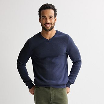 Men's Sonoma Goods For Life® Jersey V-Neck Sweater