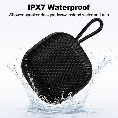 Portable Speakers Wireless Ipx7 Waterproof Mini Playtime Loud Stereo Sound Built-in Microphone Small