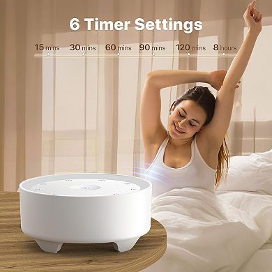 Night Light Bedroom Light Sound Machine Night Light Adults/baby/kid. White Noise With Timer Sleep