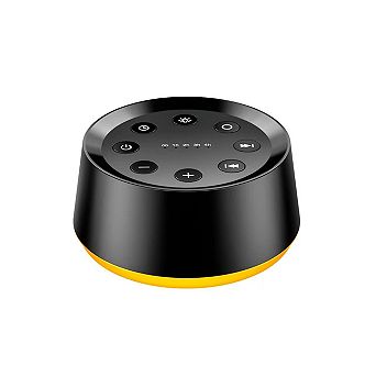 Night Light Light Brown Noise Sound Machine With Sounds Colors Night Light White Adults Sleep