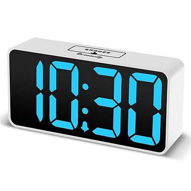 Digital Alarm Clock Alarm Charging Port Bedside Bedroom Clock Small Digital Alarm Clock Bedroom