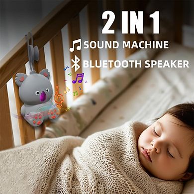 Sound Machine White Noise Portable Sounds Music Memory Function Sleep Timer Soother