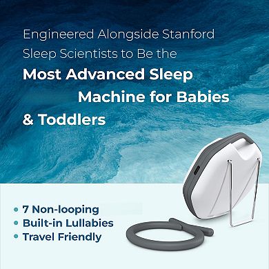 Bedroom Lectrofan Alpha Portable Sleep Machine Rechargeable White Noise Seat More Non-looping Sounds