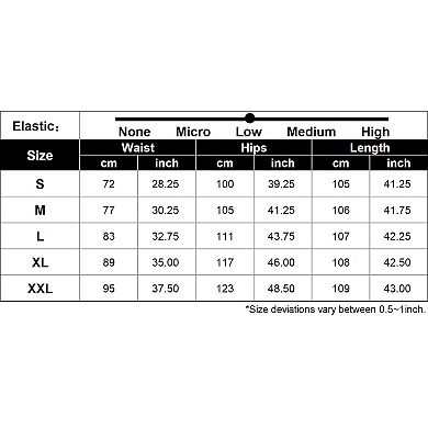 Women Wide Leg Jeans Distressed Casual Loose Fit Denim Pants