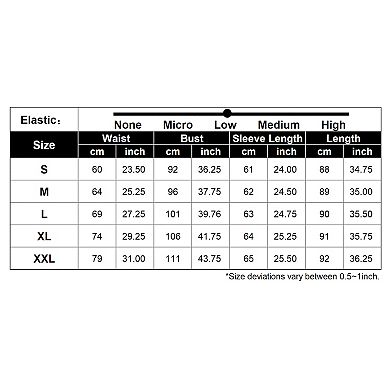 Women Elegant V Neck Long Sleeve Wrap Dress