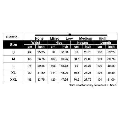 Women Wide Leg Pants High Casual Trousers with Pockets