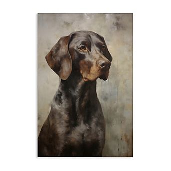Stupell Home Decor Brown Labrador Visage Wall Art