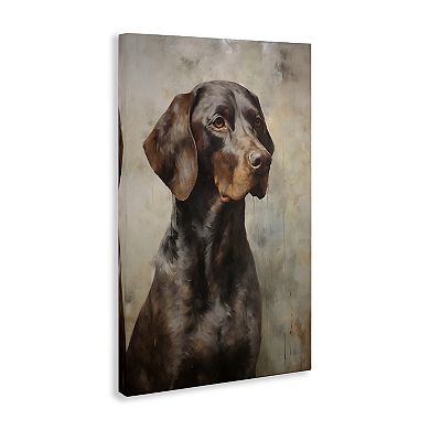 Stupell Home Decor Brown Labrador Visage Wall Art